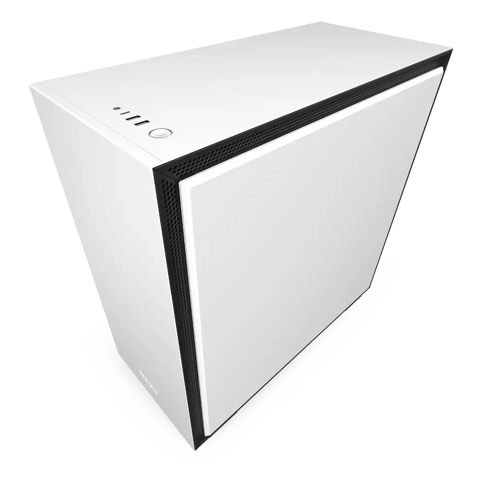 BUY NZXT H710 Tempered Glass | ATX Mid Tower Case Black/White in UAE